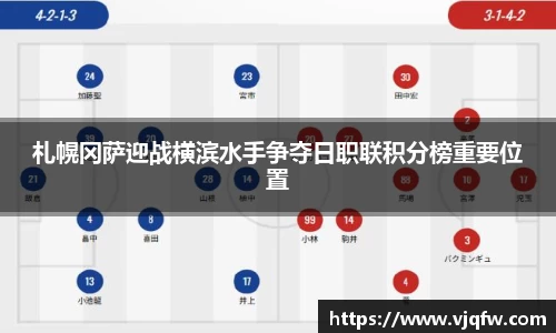 札幌冈萨迎战横滨水手争夺日职联积分榜重要位置